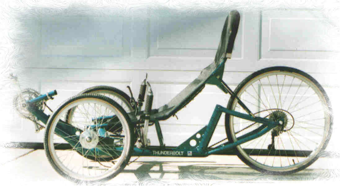 homemade recumbent trike