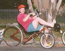 Darryl on bike