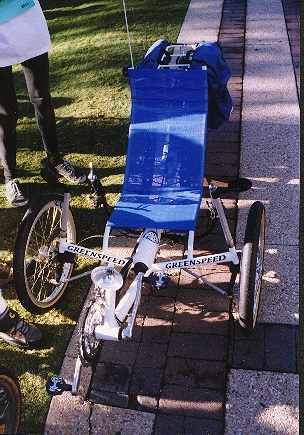 Trike front view