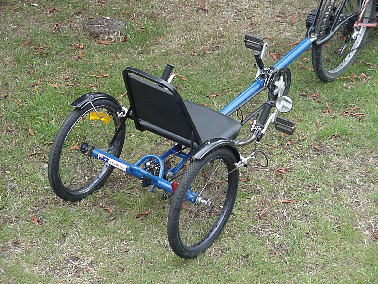 reclining bike trailer