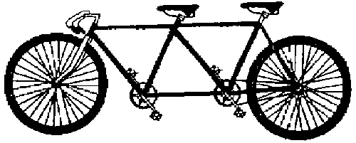 Drawing of bike