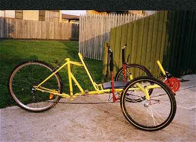 Side View of trike