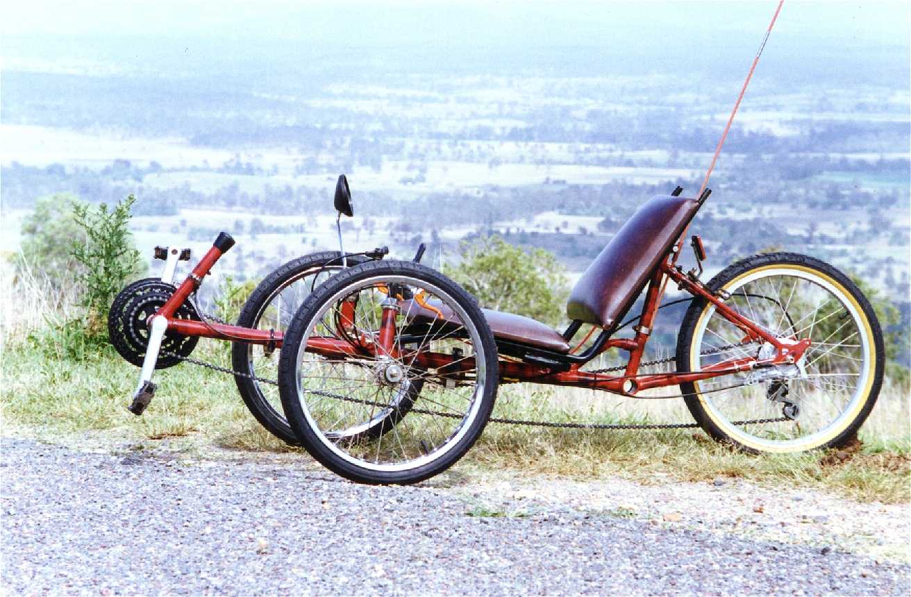 no weld recumbent trike