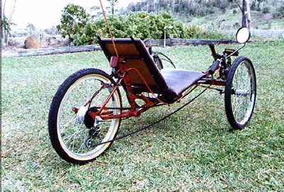 home built recumbent trike