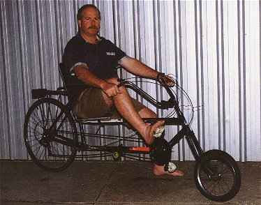 Darryl on bike